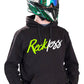 RECKLESS - BLACK HOODIES - Thebrapshop