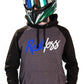 RECKLESS - CHARCOAL HOODIES - Thebrapshop