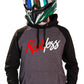 RECKLESS - CHARCOAL HOODIES - Thebrapshop