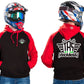 RECKLESS SIGNATURE - BLACK FIRE HOODIES - Thebrapshop