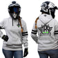 RECKLESS SIGNATURE - GREY STRIPED HOODIES - Thebrapshop