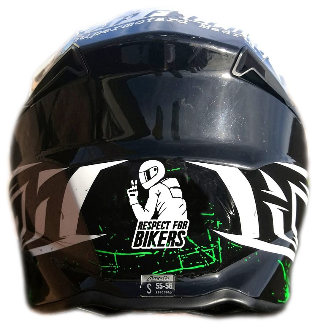 RESPECT FOR BIKERS STICKERS - Thebrapshop