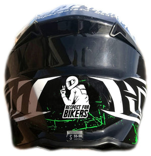 RESPECT FOR BIKERS STICKERS - Thebrapshop