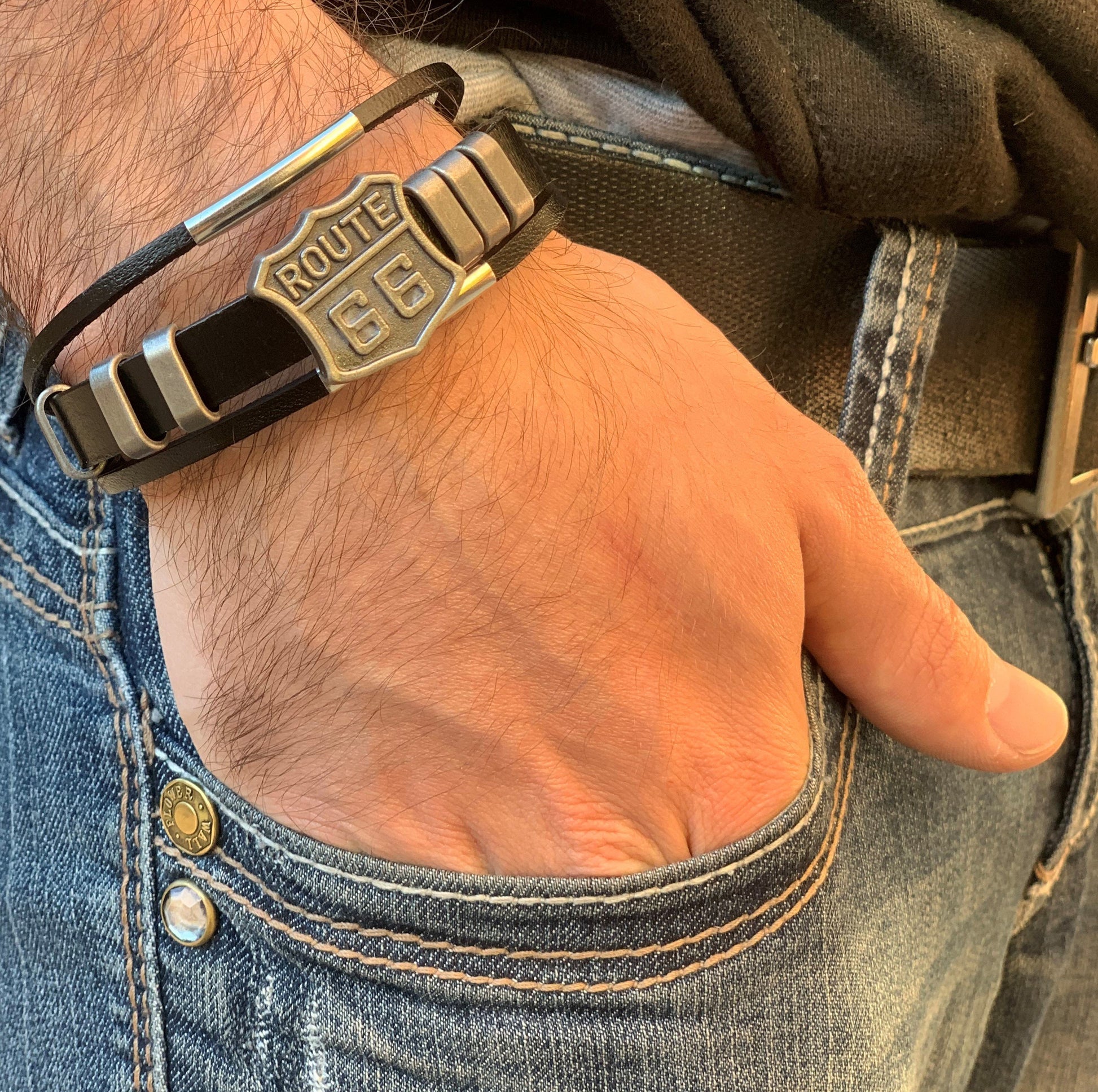 ROUTE 66 BRACELET - Thebrapshop