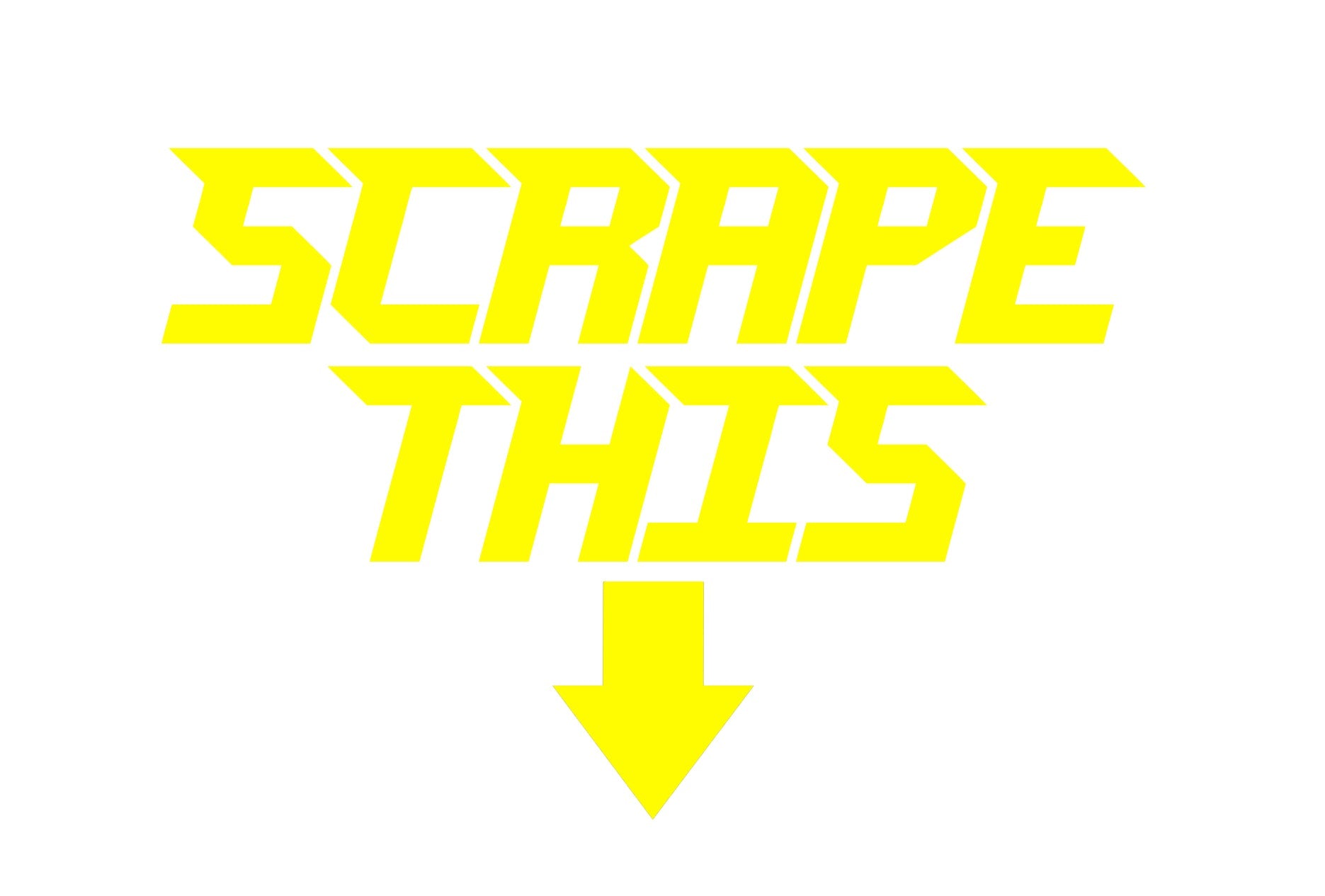 SCRAPE THIS STICKERS - Thebrapshop