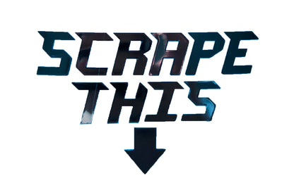 SCRAPE THIS STICKERS - Thebrapshop