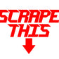 SCRAPE THIS STICKERS - Thebrapshop