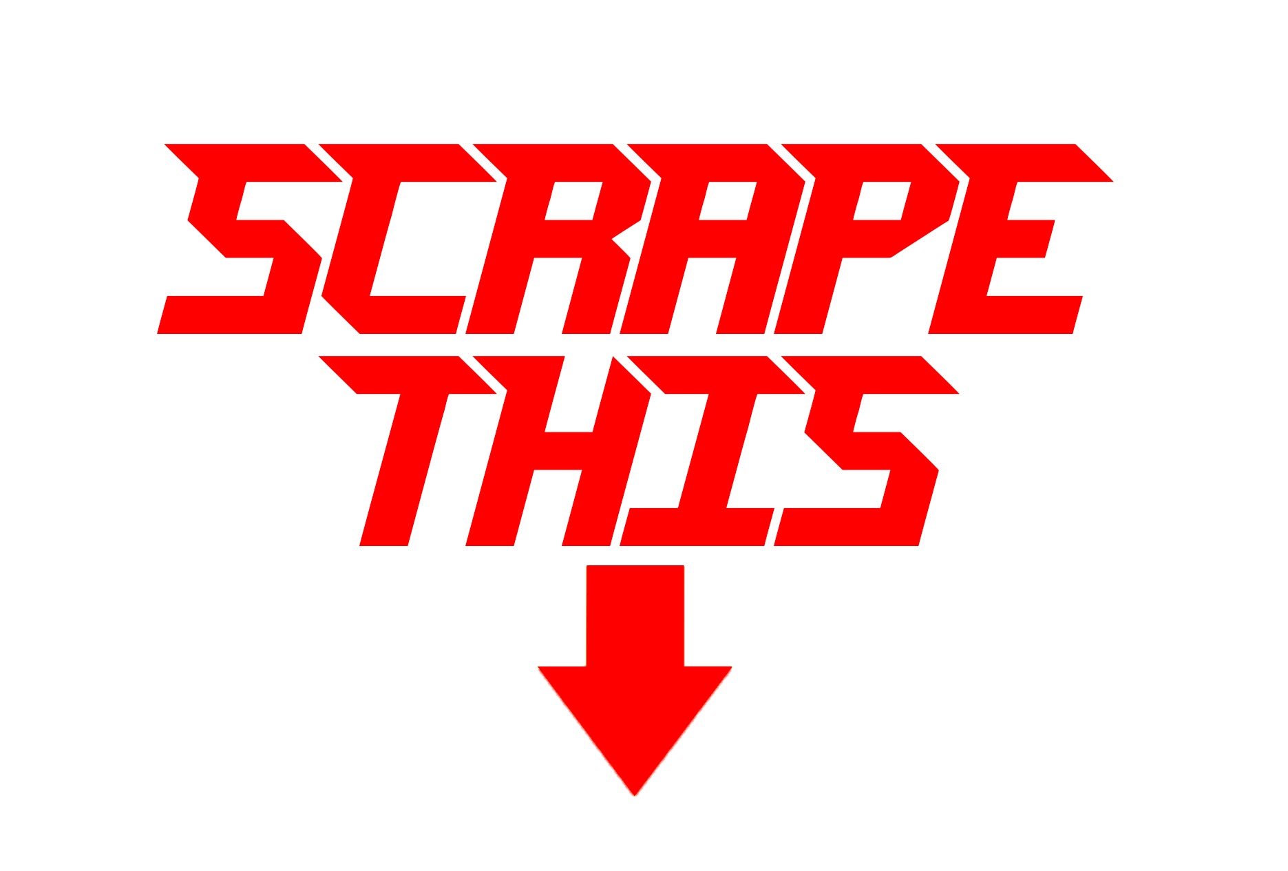 SCRAPE THIS STICKERS - Thebrapshop