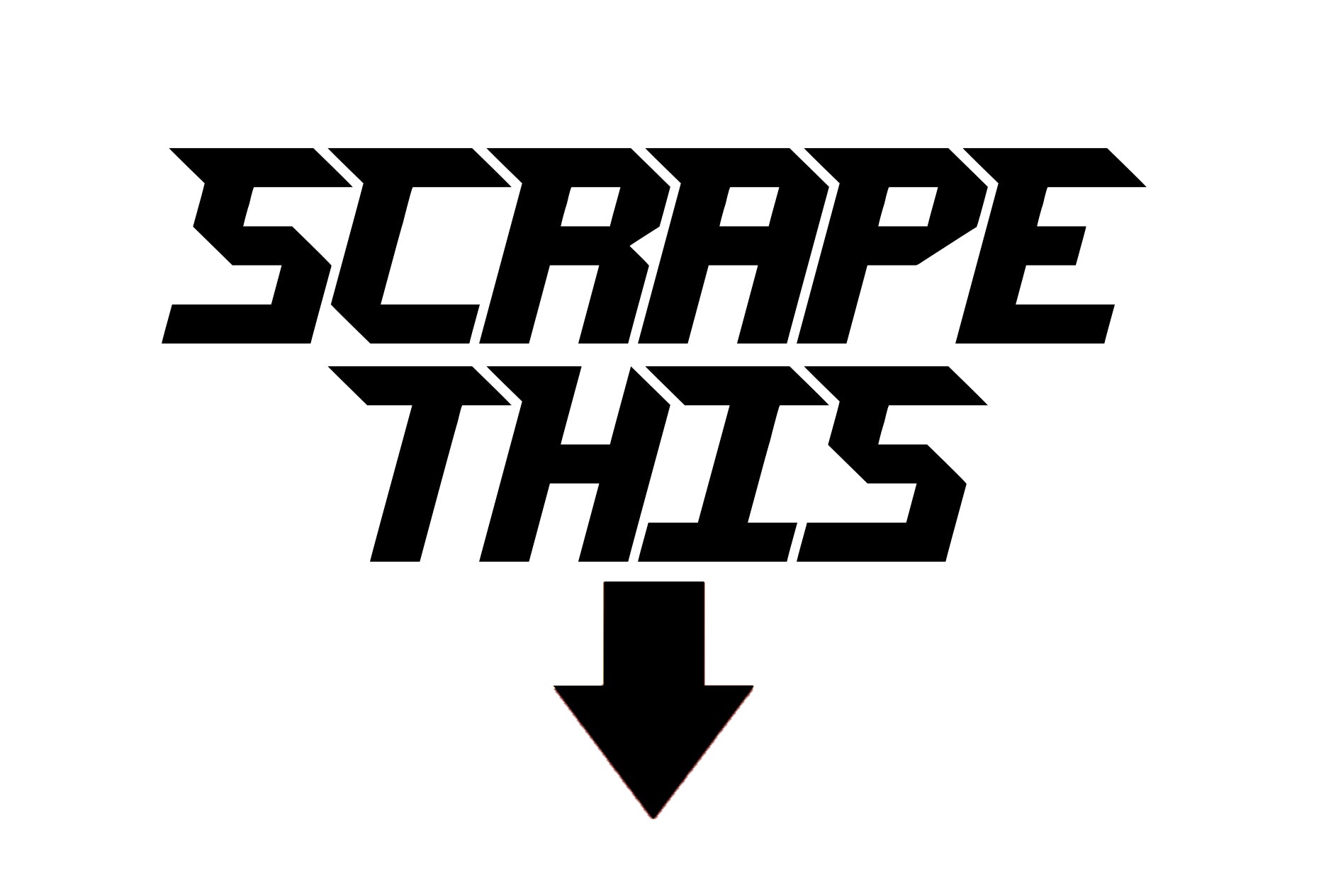 SCRAPE THIS STICKERS - Thebrapshop