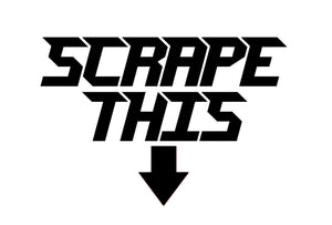 SCRAPE THIS STICKERS - Thebrapshop