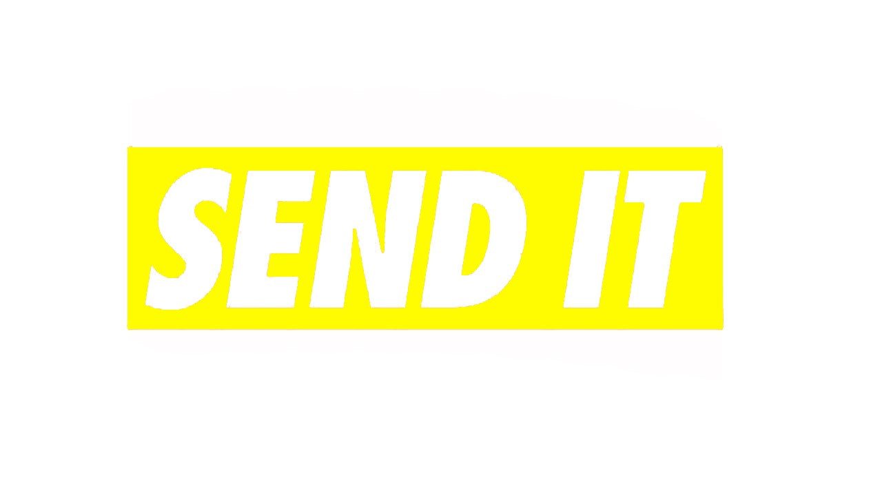 SEND IT STICKERS - Thebrapshop