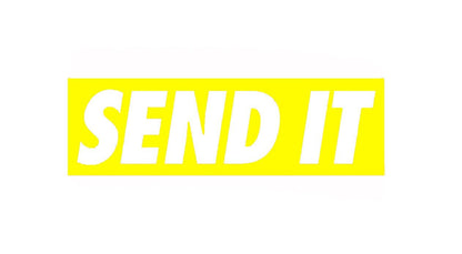 SEND IT STICKERS - Thebrapshop