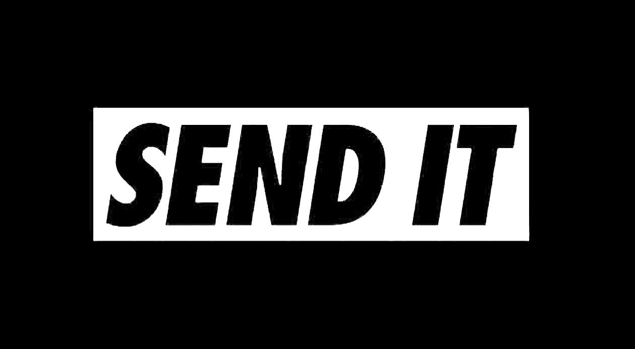 SEND IT STICKERS - Thebrapshop