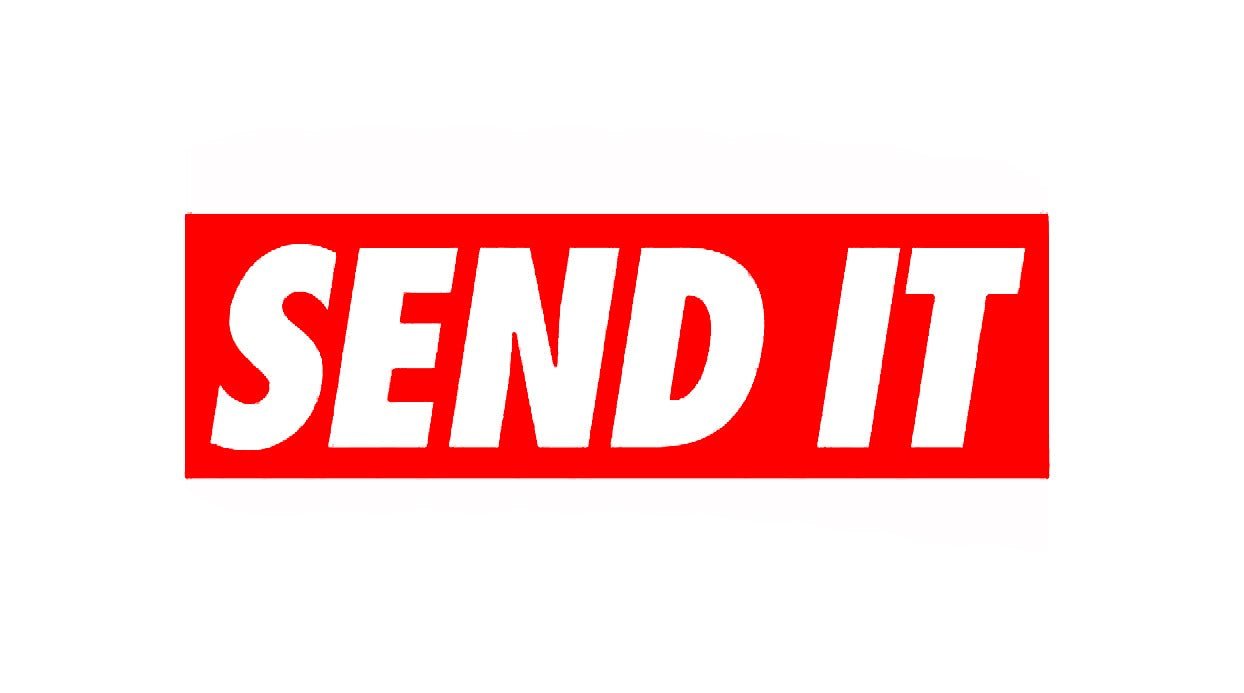 SEND IT STICKERS - Thebrapshop