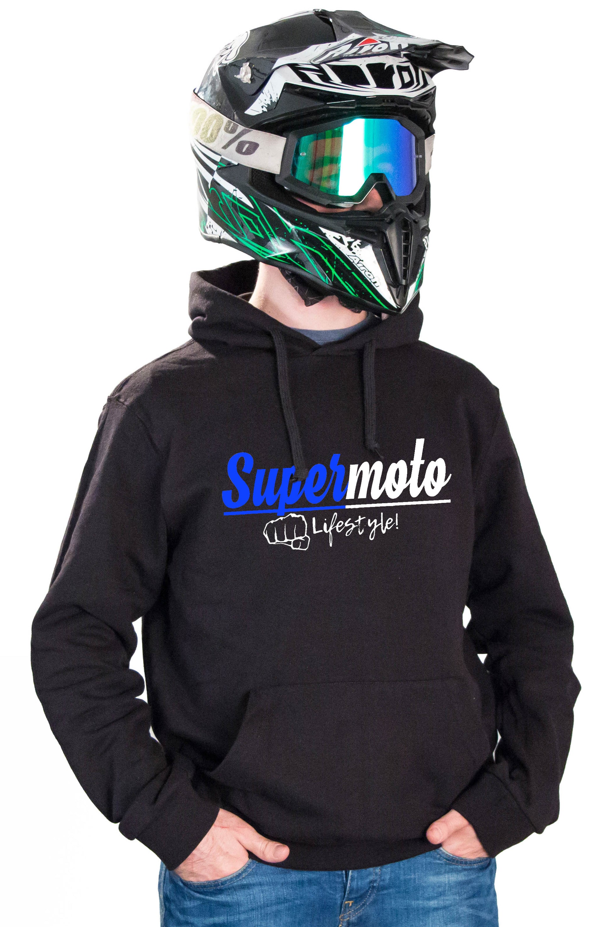 SM LIFESTYLE - BLACK HOODIES - Thebrapshop