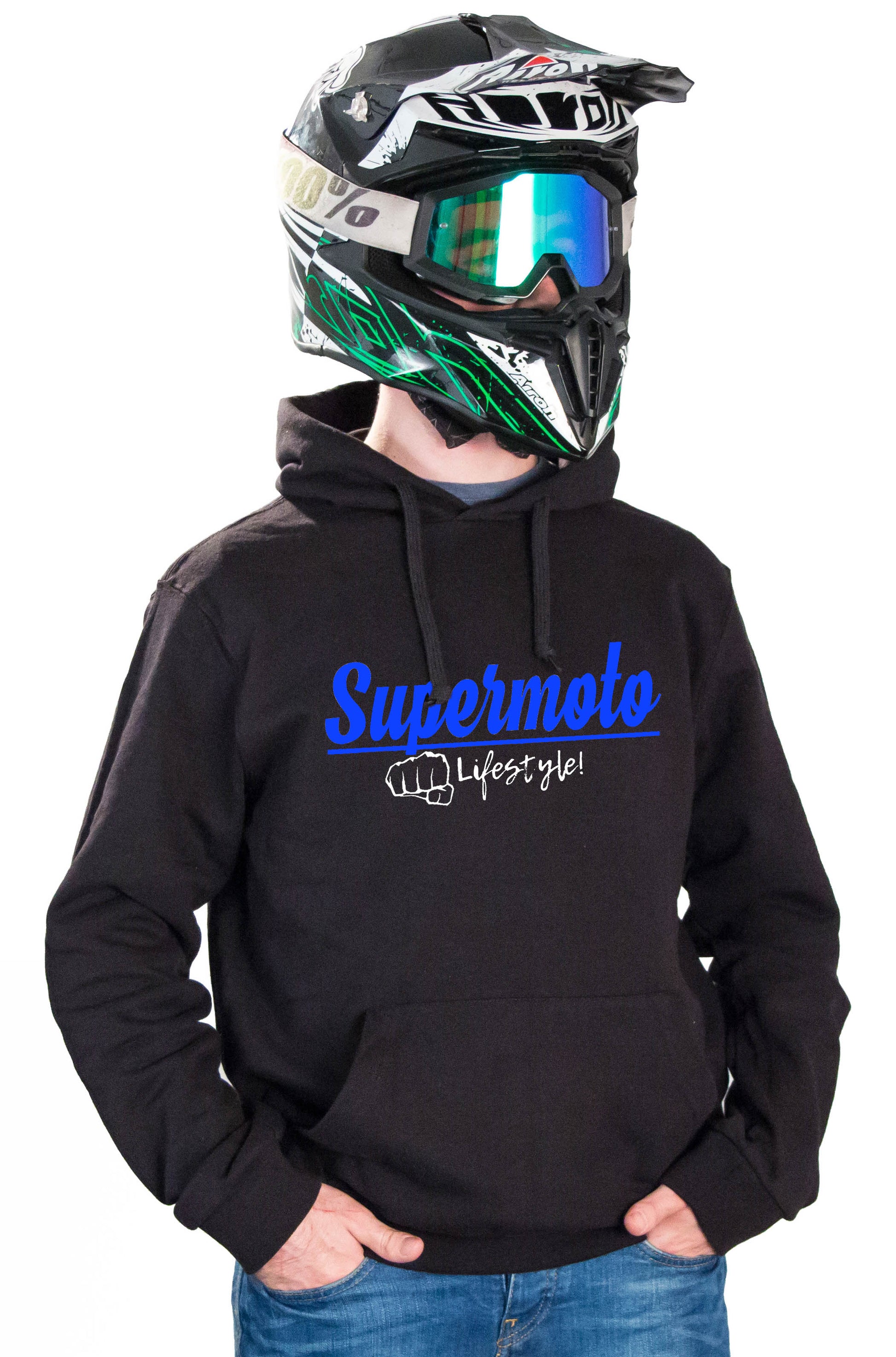 SM LIFESTYLE - BLACK HOODIES - Thebrapshop