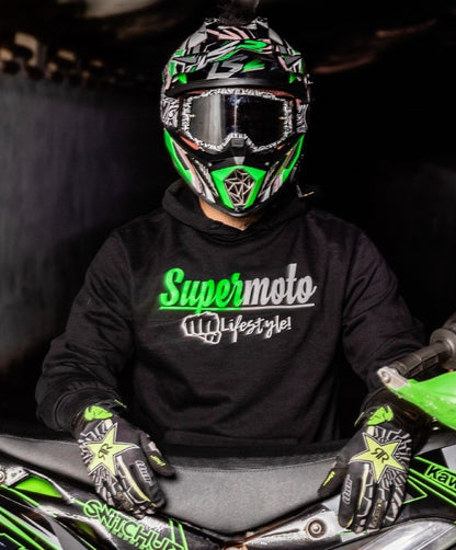 SM LIFESTYLE - BLACK HOODIES - Thebrapshop