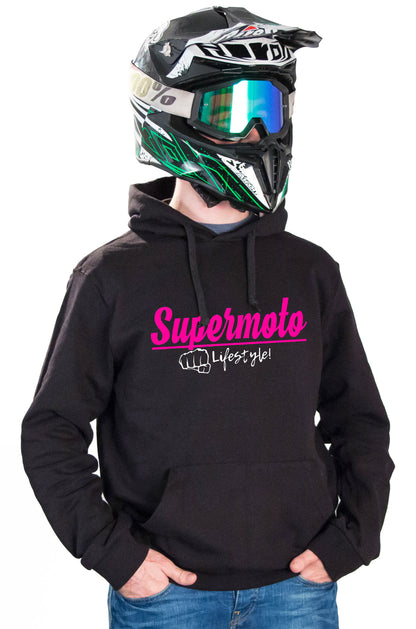 SM LIFESTYLE - BLACK HOODIES - Thebrapshop