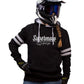 SM LIFESTYLE - BLACK STRIPED HOODIES - Thebrapshop