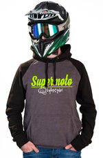 SM LIFESTYLE - CHARCOAL HOODIES - Thebrapshop