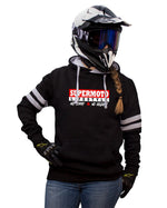 SM NOT SORRY - BLACK STRIPED HOODIES - Thebrapshop