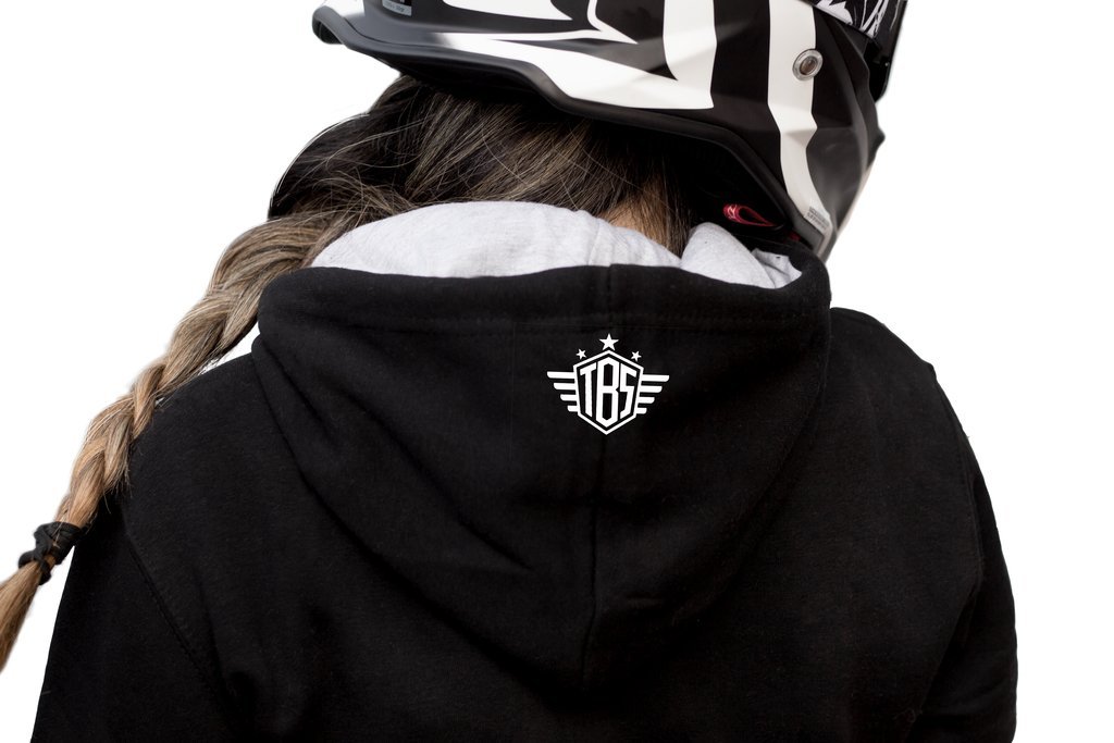 SM NOT SORRY - BLACK STRIPED HOODIES - Thebrapshop