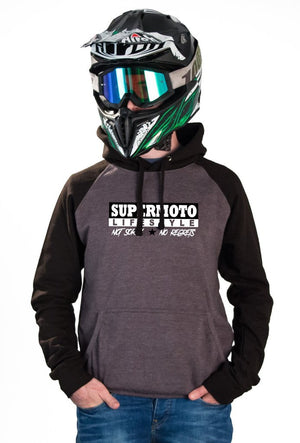SM NOT SORRY - CHARCOAL HOODIES - Thebrapshop
