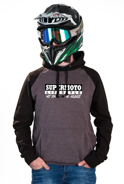 SM NOT SORRY - CHARCOAL HOODIES - Thebrapshop
