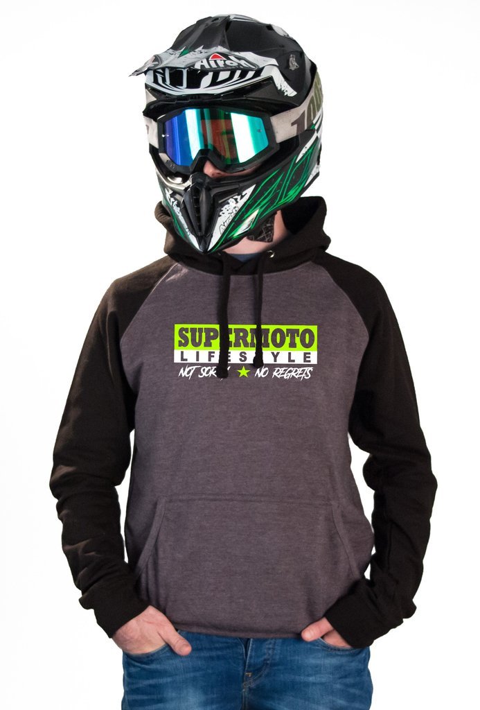 SM NOT SORRY - CHARCOAL HOODIES - Thebrapshop