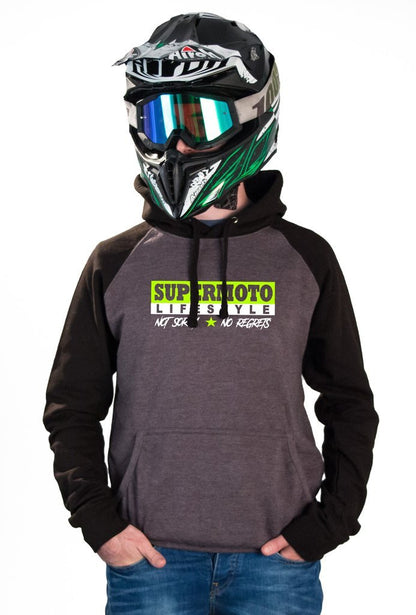 SM NOT SORRY - CHARCOAL HOODIES - Thebrapshop