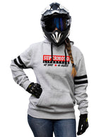 SM NOT SORRY - GREY STRIPED HOODIES - Thebrapshop