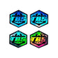 TBS ARMY HOLOGRAPHIC STICKERS - Thebrapshop