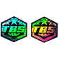 TBS ARMY HOLOGRAPHIC STICKERS - Thebrapshop
