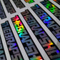 TBS HOLOGRAPHIC STICKERS - Thebrapshop
