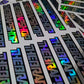 TBS HOLOGRAPHIC STICKERS - Thebrapshop