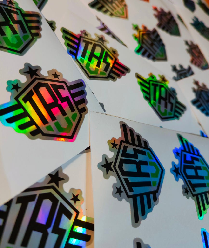 TBS SHIELD HOLOGRAPHIC STICKERS - Thebrapshop