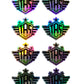 TBS SHIELD HOLOGRAPHIC STICKERS - Thebrapshop