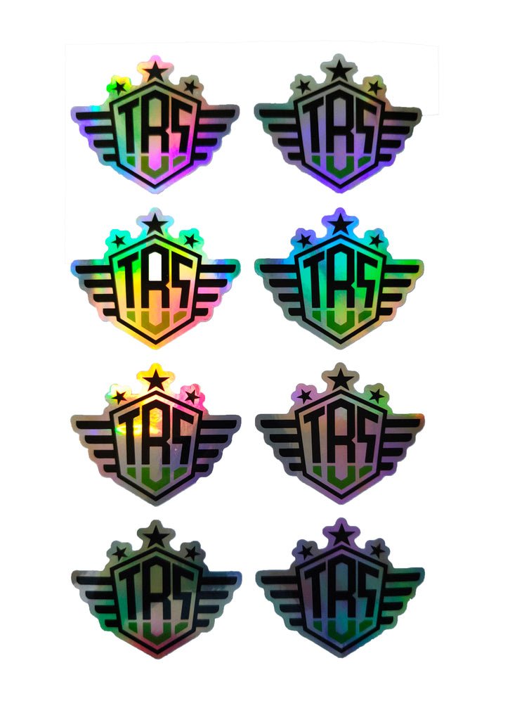 TBS SHIELD HOLOGRAPHIC STICKERS - Thebrapshop