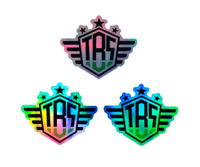 TBS SHIELD HOLOGRAPHIC STICKERS - Thebrapshop