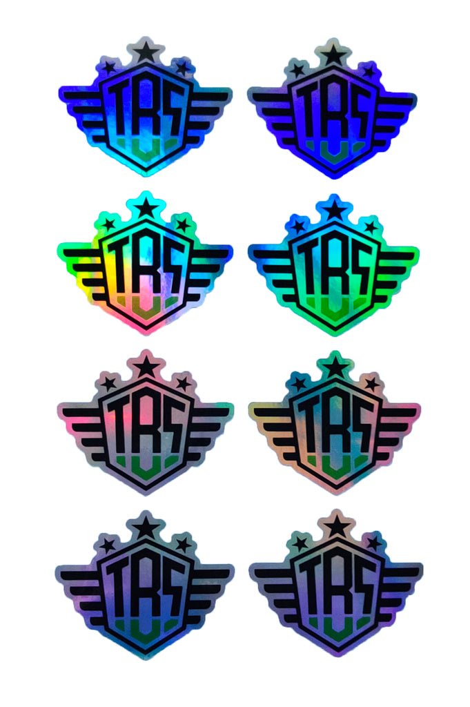 TBS SHIELD HOLOGRAPHIC STICKERS - Thebrapshop