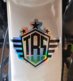 TBS SHIELD HOLOGRAPHIC STICKERS - Thebrapshop