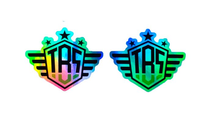 TBS SHIELD HOLOGRAPHIC STICKERS - Thebrapshop