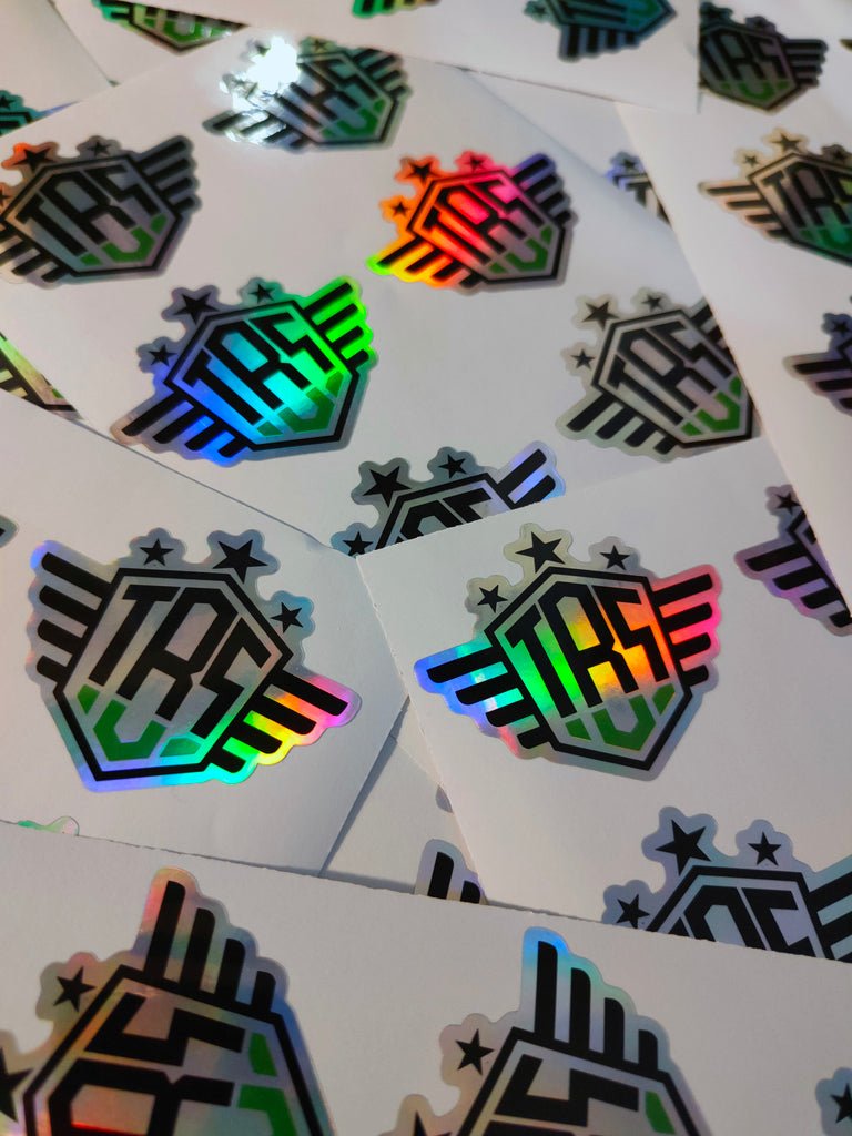 TBS SHIELD HOLOGRAPHIC STICKERS - Thebrapshop