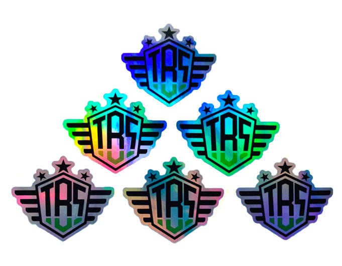 TBS SHIELD HOLOGRAPHIC STICKERS - Thebrapshop